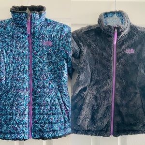 Girls Reversible NORTH FACE Jacket